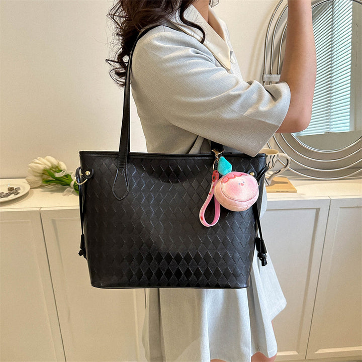 Gepolsterte Muster Handtasche Karnz