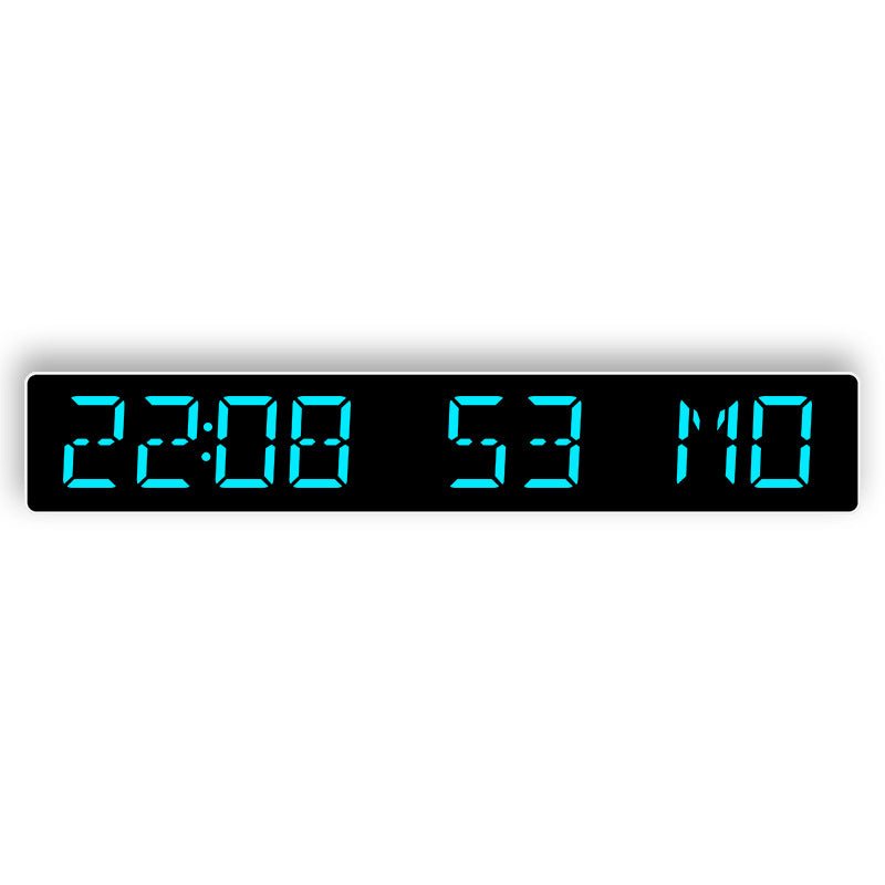Digitaler Wandwecker mit grossem LED-Display Karnz