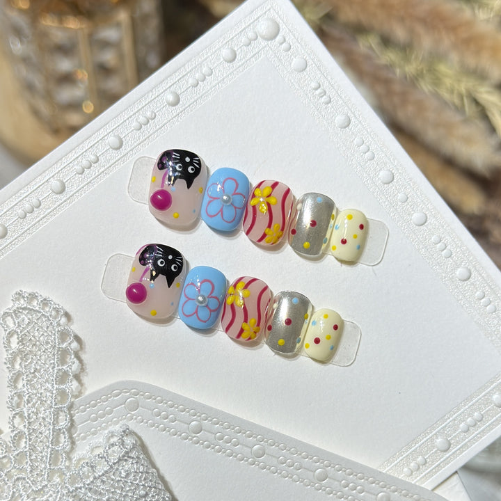 Verspielt Nagelkunst Set Karnz