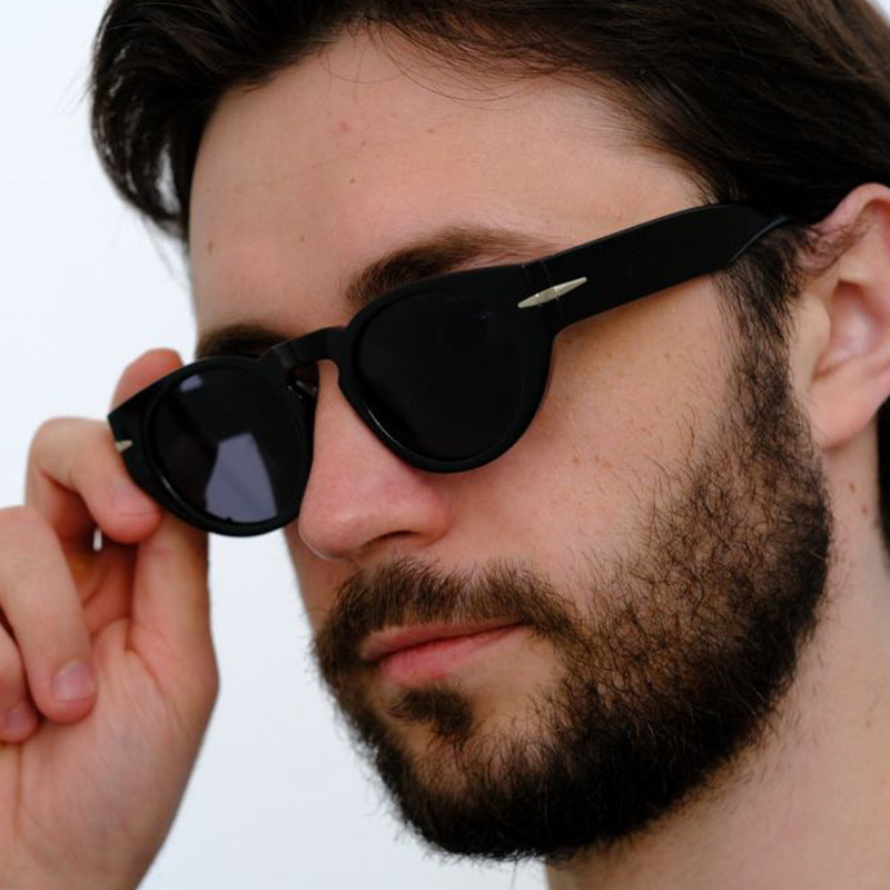 Damen modische Sonnenbrille mit unikatem Design und polarisierenden Gläsern Karnz