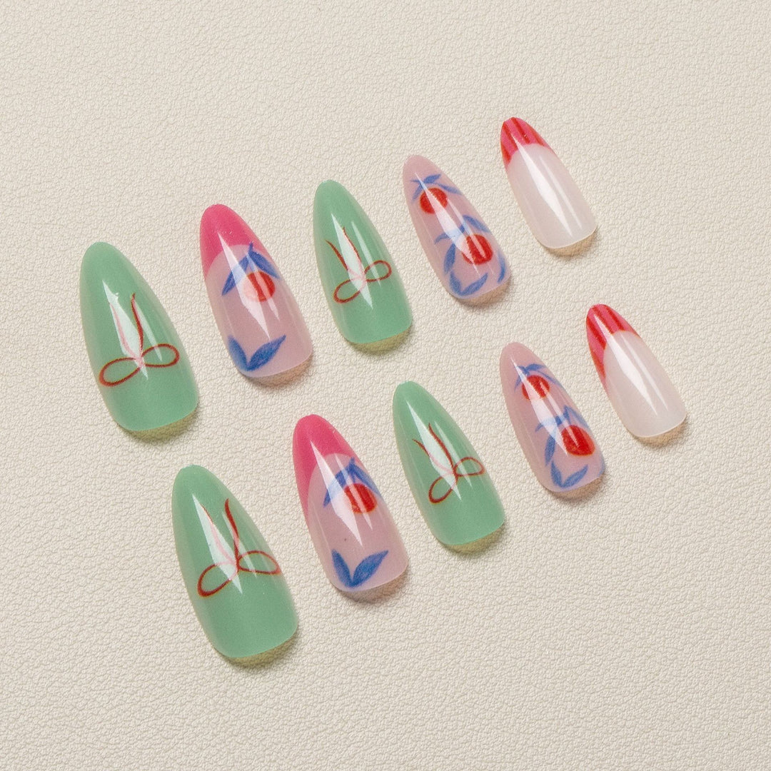 Dekorative Nagelkunst