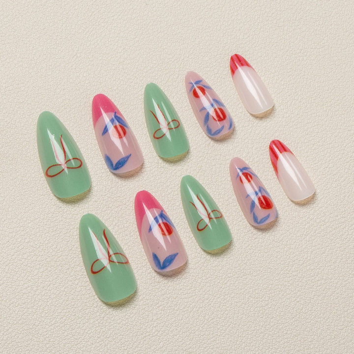Dekorative Nagelkunst