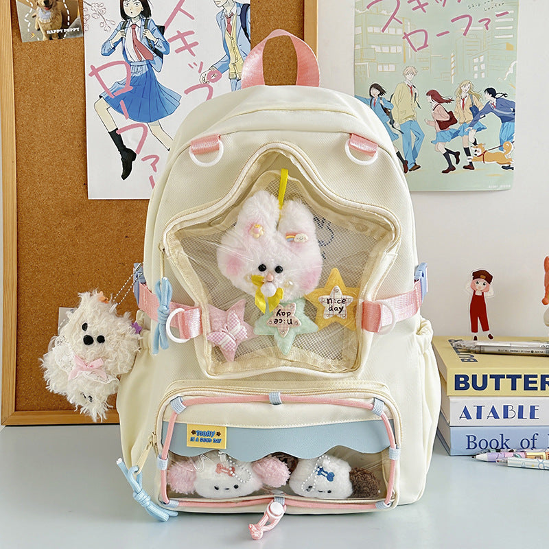 Fun Sternförmiger Design Rucksack Karnz