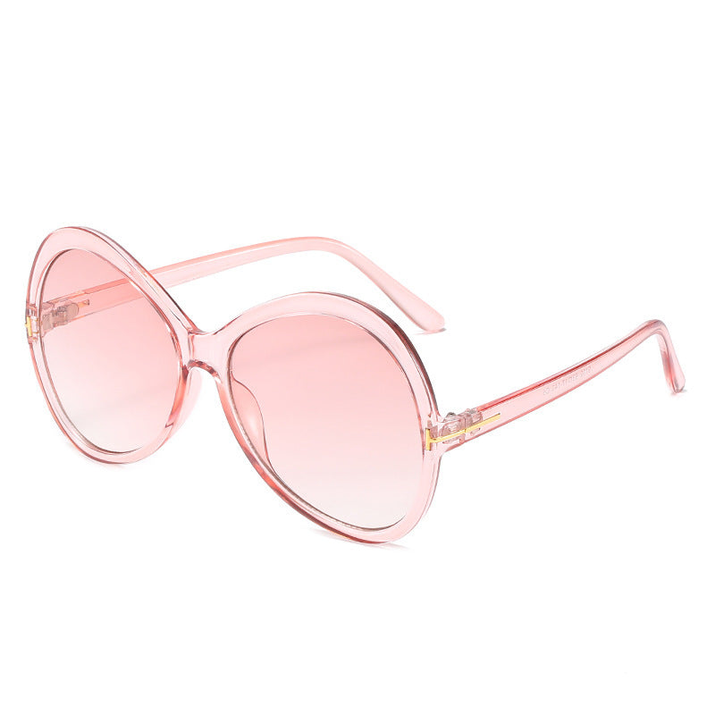 Modebewusste Übergroße Schmetterlingssonnenbrille Karnz