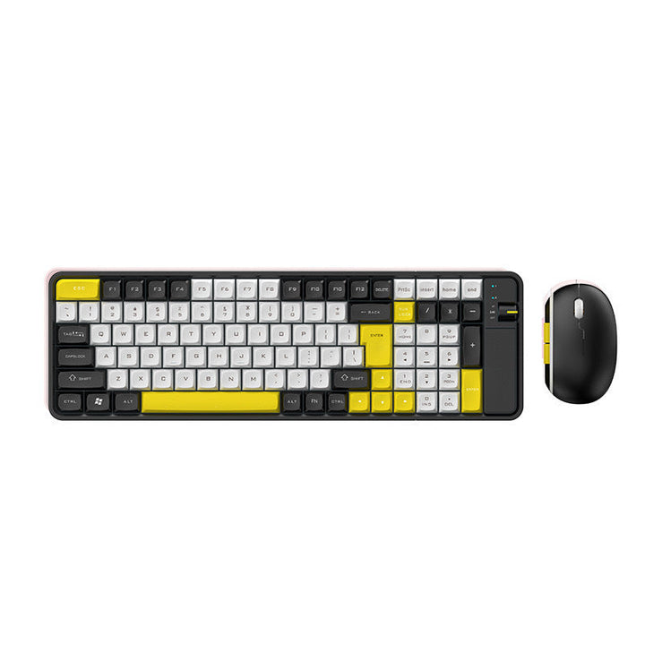 Kabelloses kompaktes Gaming-Tastatur- und Maus-Set Karnz