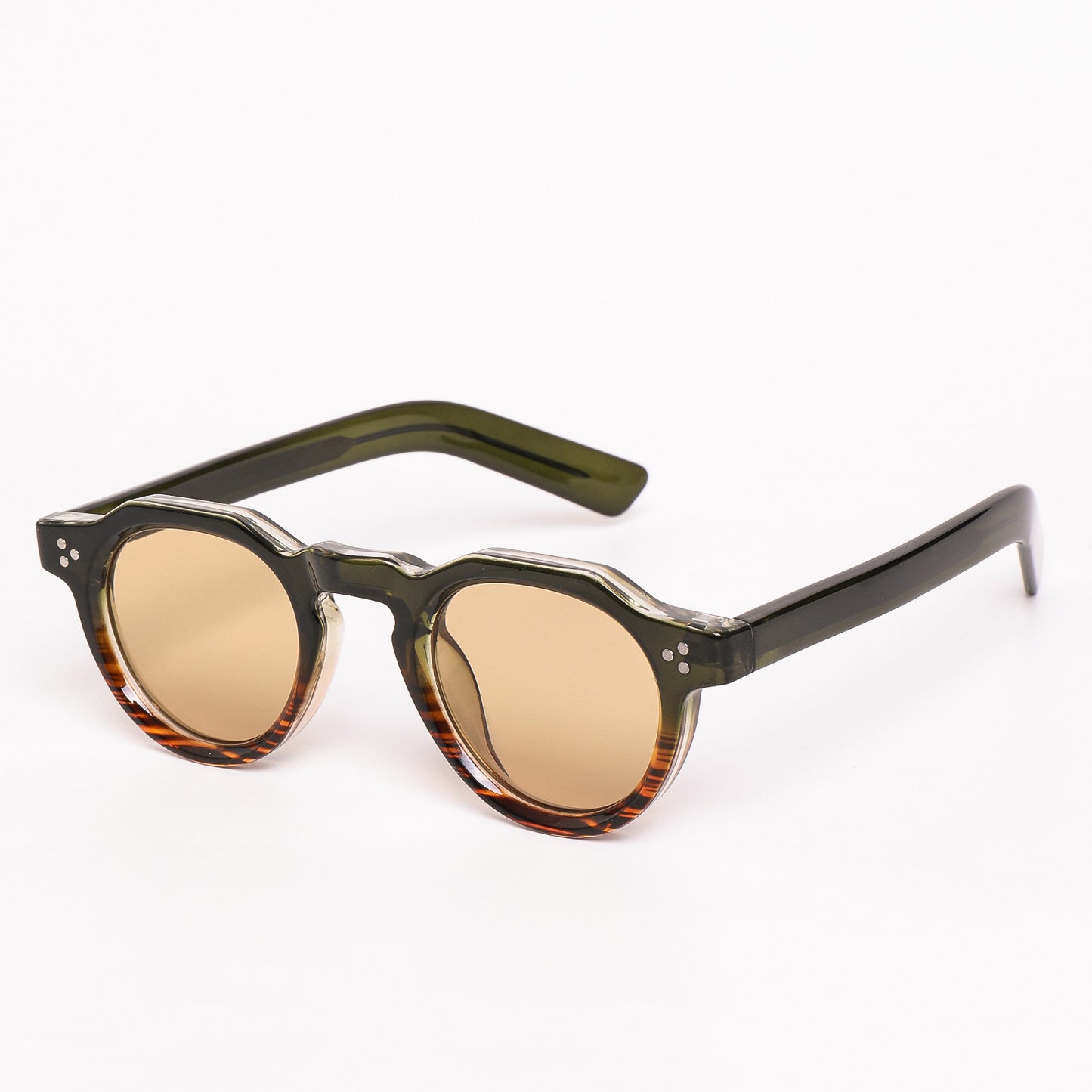 Damen Sonnenbrille im einzigartigen Sechseckdesign mit polarisierten Gläsern Karnz