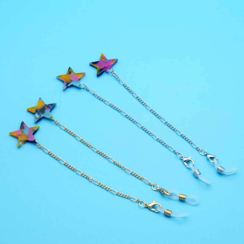 Star-Design Brillen Kette Karnz