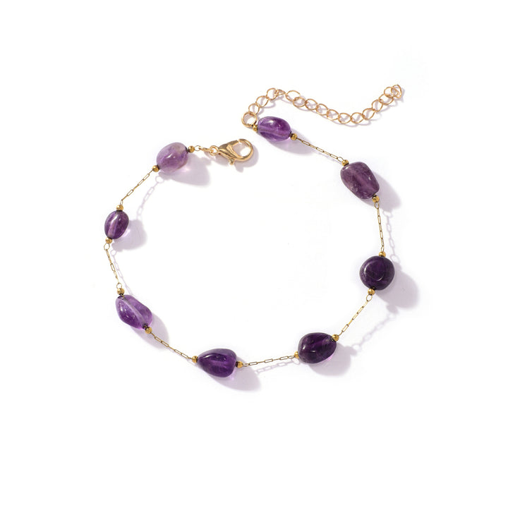 Amethyst Edelstein Armband Karnz