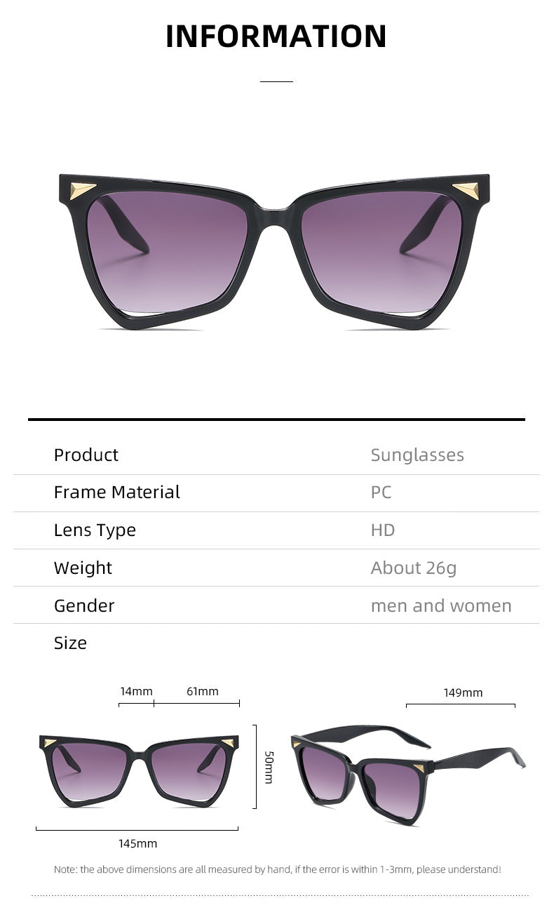 Damen Modische Sonnenbrille im Leopardenmuster Karnz
