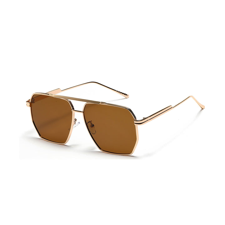 Damen elegante sechseckige Sonnenbrille Karnz