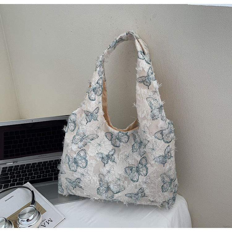 Bestickte Canvas Tote Bag Karnz