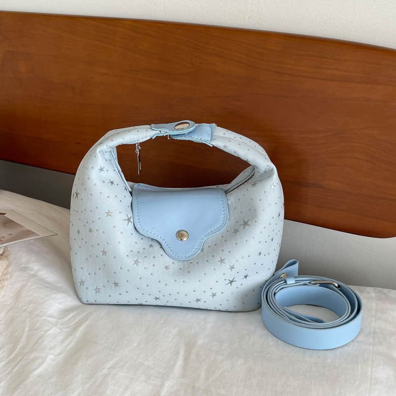 Stilvolle Sternen Druck Hobo Tasche