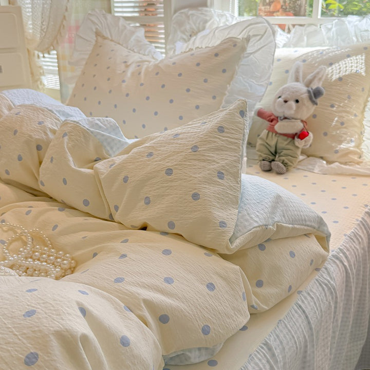 Weiches Baumwoll-Patchwork-Bettwäsche-Set