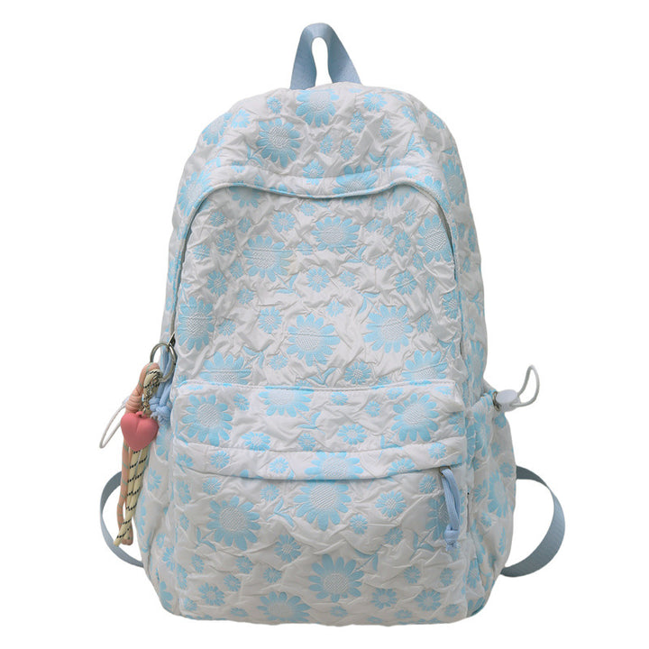 Blumenmuster Stepp Rucksack