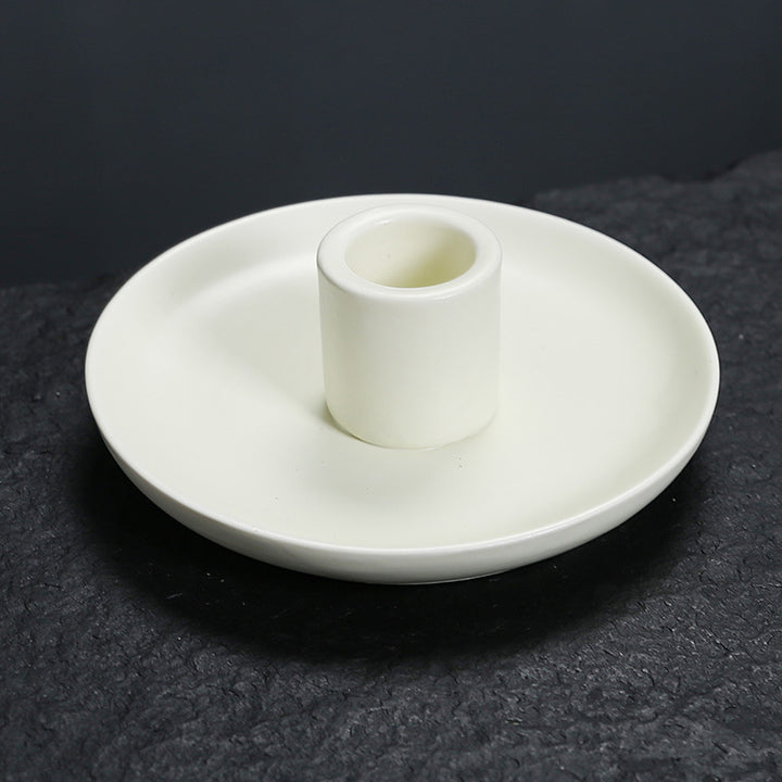 Minimalistischer Keramischer Räucherstäbchenhalter