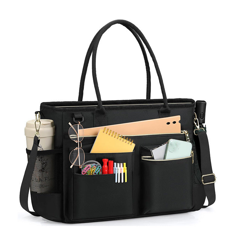 Multifunktionale Handtasche mit Strukturiertem Innenfächersystem Karnz