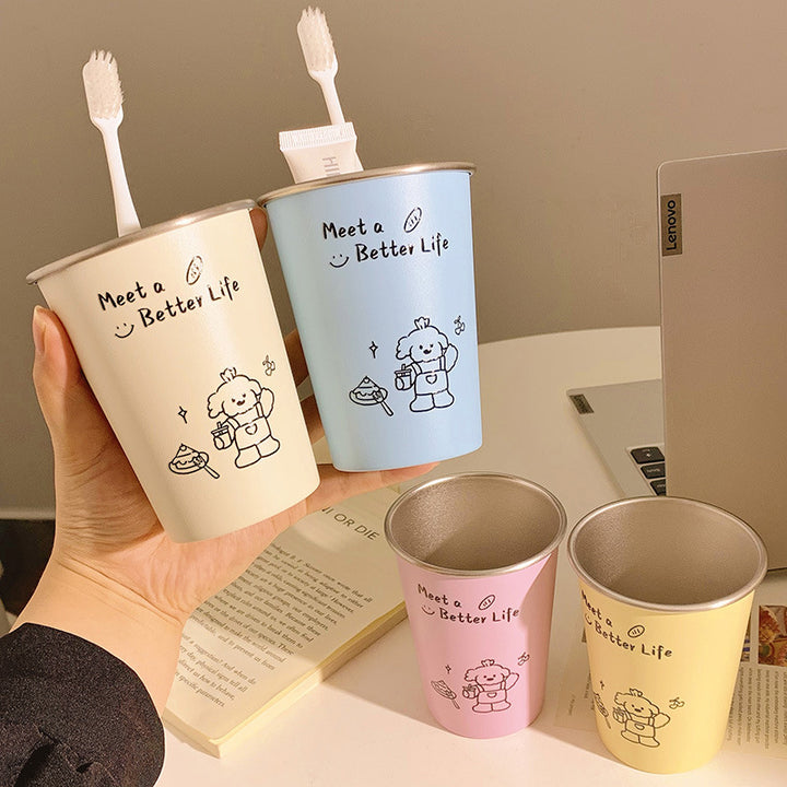 Keramiktasse mit Fröhlichem Charakterdesign Karnz