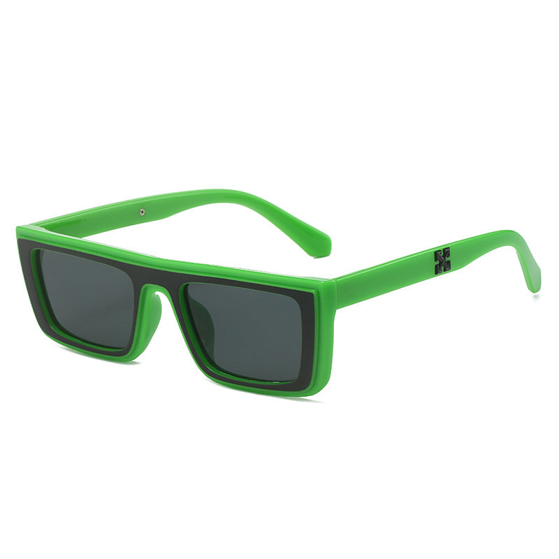 Damen stylische quadratische Sonnenbrille Karnz