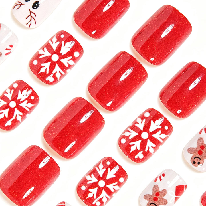 Festliches thematisiertes Press-On Nail Art Set Karnz 1788858489