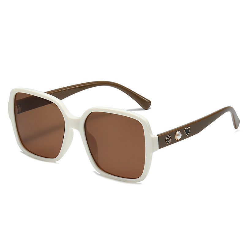 Elegante Übergroße Quadratische Fassung Brille Karnz