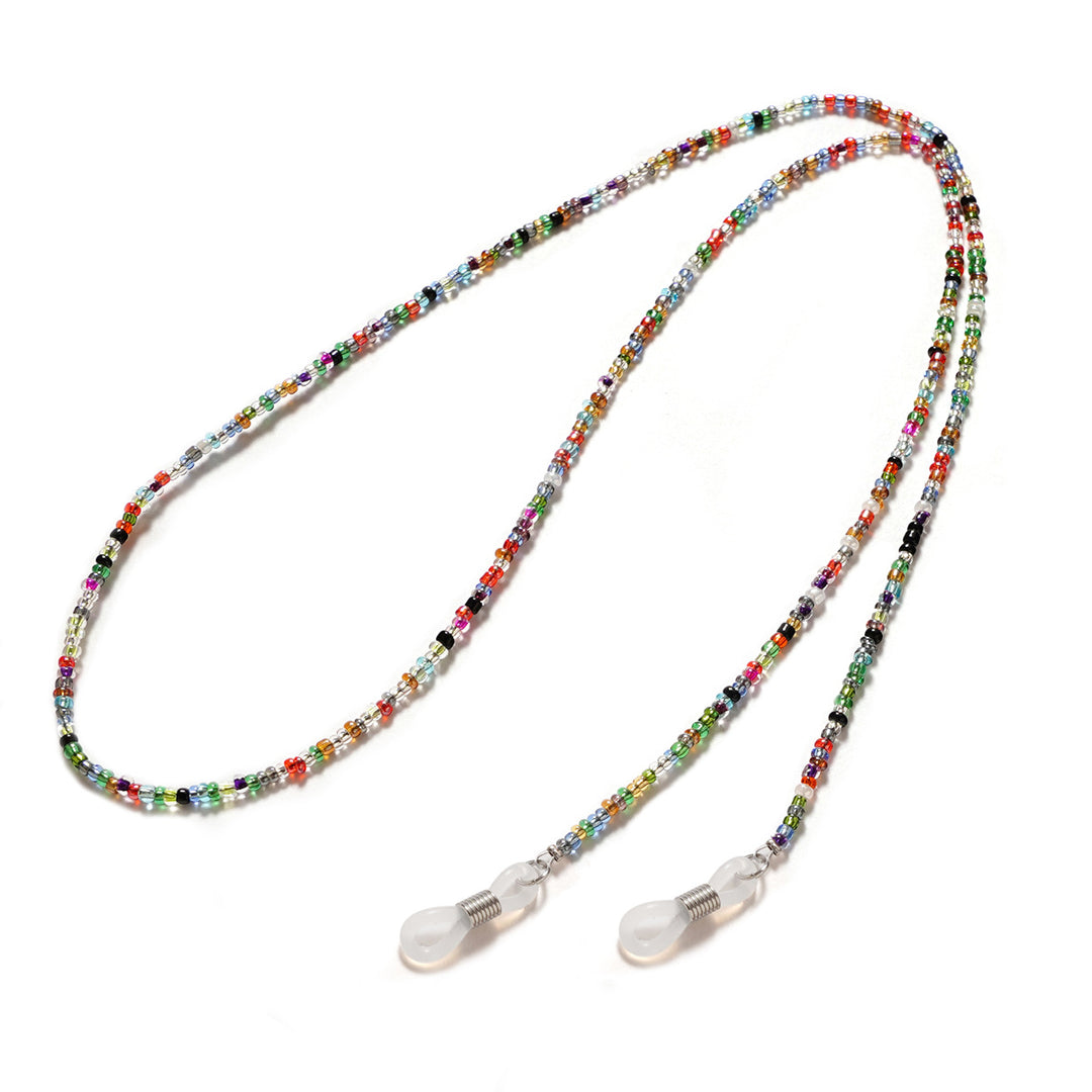 Bunte Perlen-Brillekette Karnz 1786763857