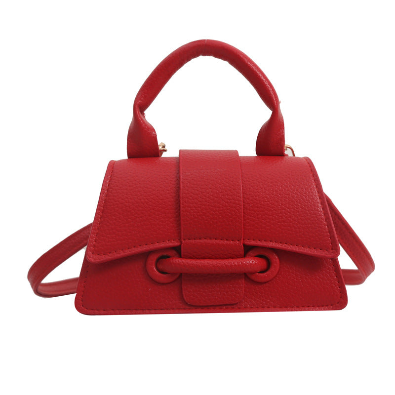 WoLuxurious Texturierte Leder Schultertasche Karnz