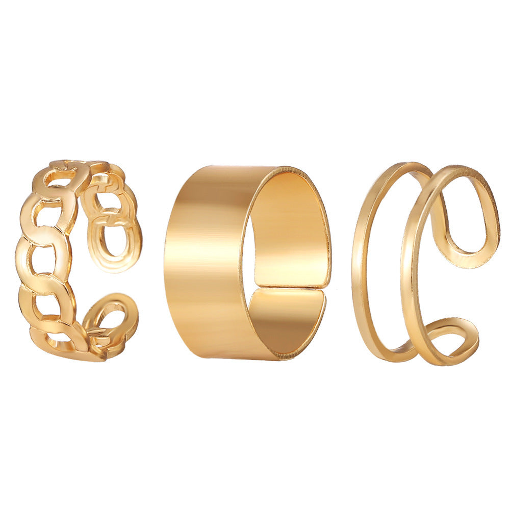 Vielseitiges Ring-Set Karnz