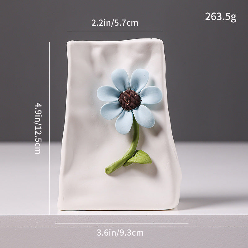 Dekorative Florale Skulptur