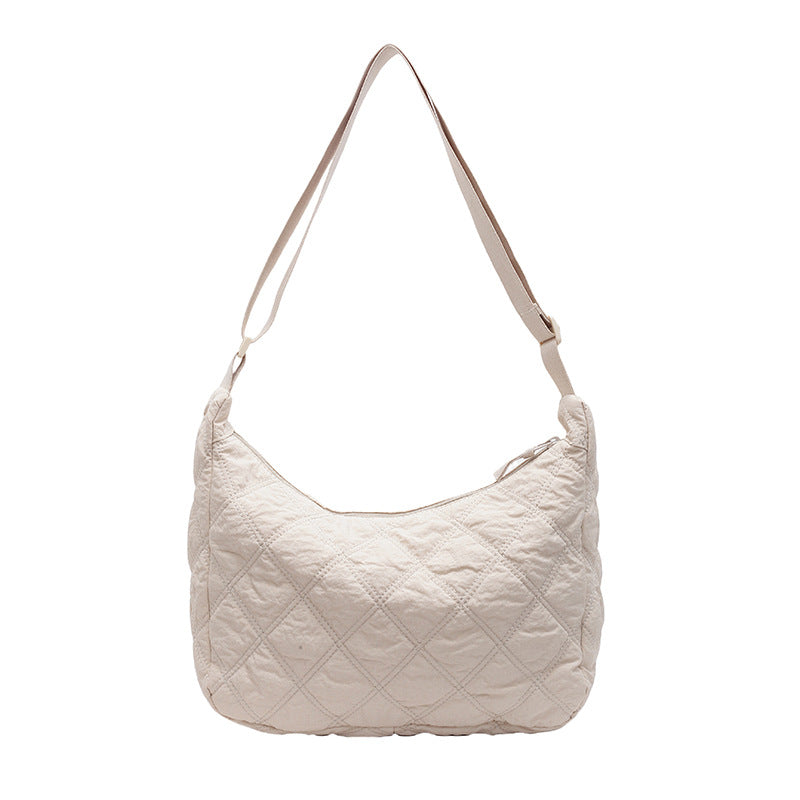 Gepolsterte Hobo-Tasche
