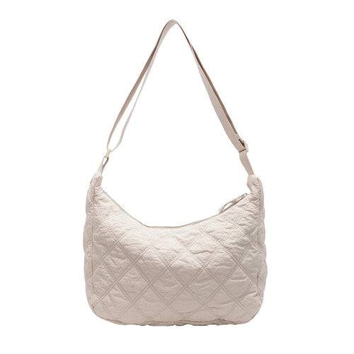 Gepolsterte Hobo-Tasche