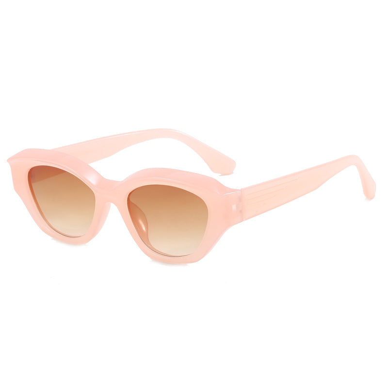 Damen modische Sonnenbrille mit futuristischem Design Karnz