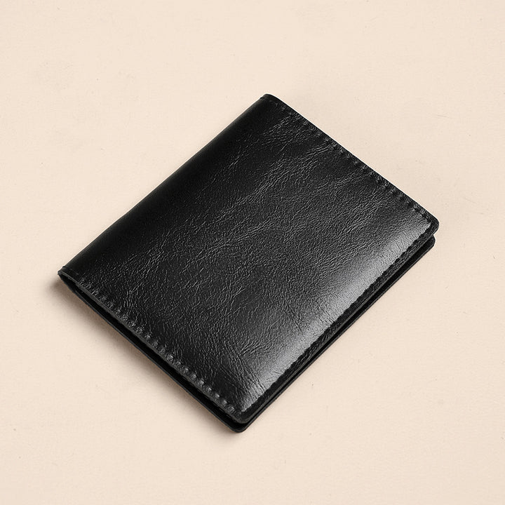 Premium Leder Bi-Fold Geldbörse