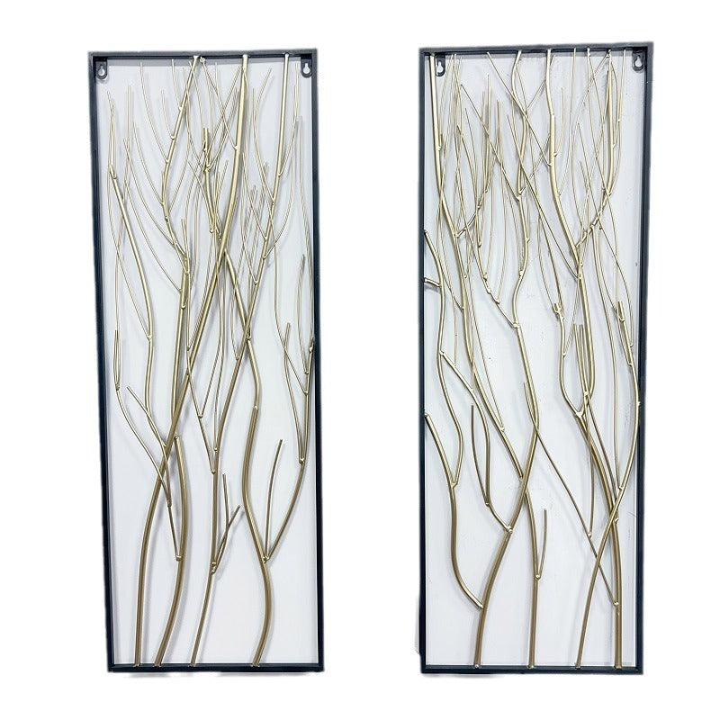 Moderne Metall Wandkunstpanels Karnz