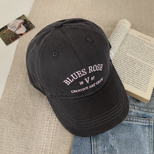 Vintage-inspirierte verstellbare Baseballmütze