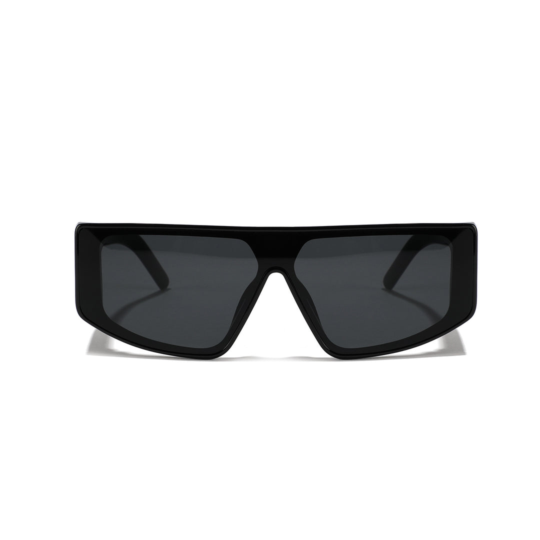 Damen futuristische Oversized-Sonnenbrille Karnz
