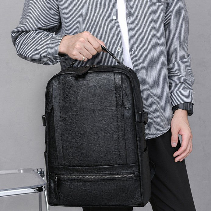 Premium Leder Rucksack Karnz