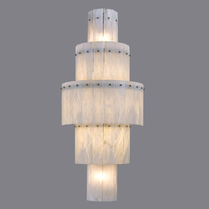 Moderne dekorative Alabaster-Wandleuchte