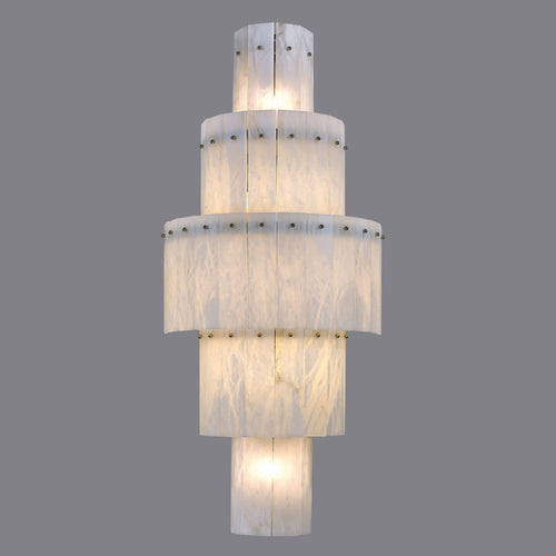 Moderne dekorative Alabaster-Wandleuchte