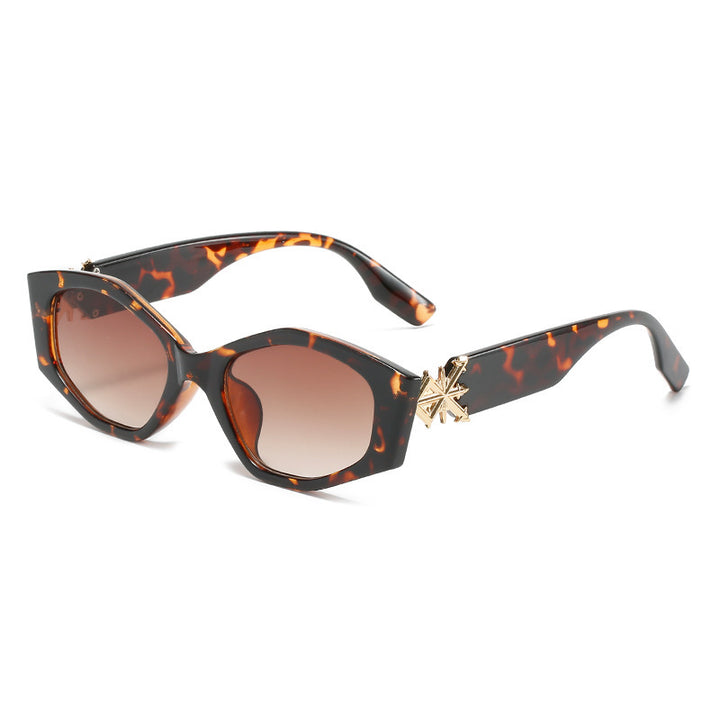 Statement Hexagonale Rahmen Sonnenbrille Karnz 1787812354