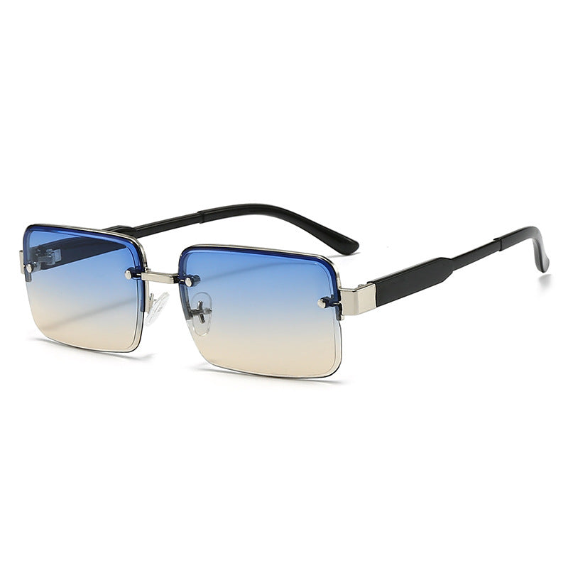 Damen Designer-Sonnenbrille im modernen Rechteck-Design Karnz