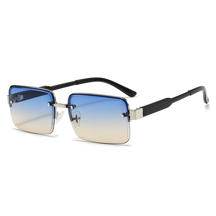 Damen Designer-Sonnenbrille im modernen Rechteck-Design Karnz