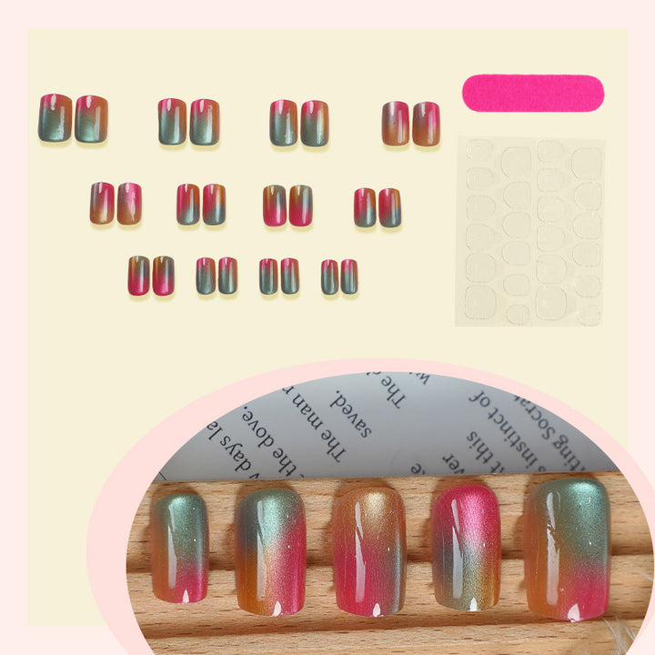 Gradient Press-On Nail Set Karnz