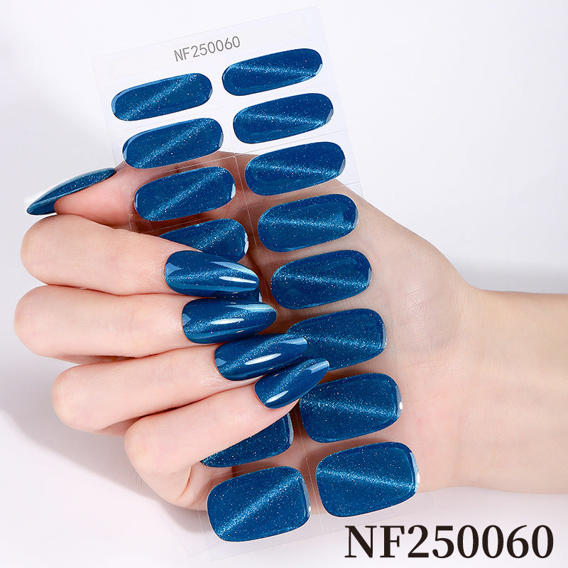 Glänzende Glossy Nail Wraps