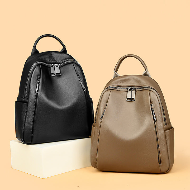 Premium Soft Leather Rucksack Karnz