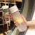 Damen stilvolle Glas-Trinkflasche Karnz