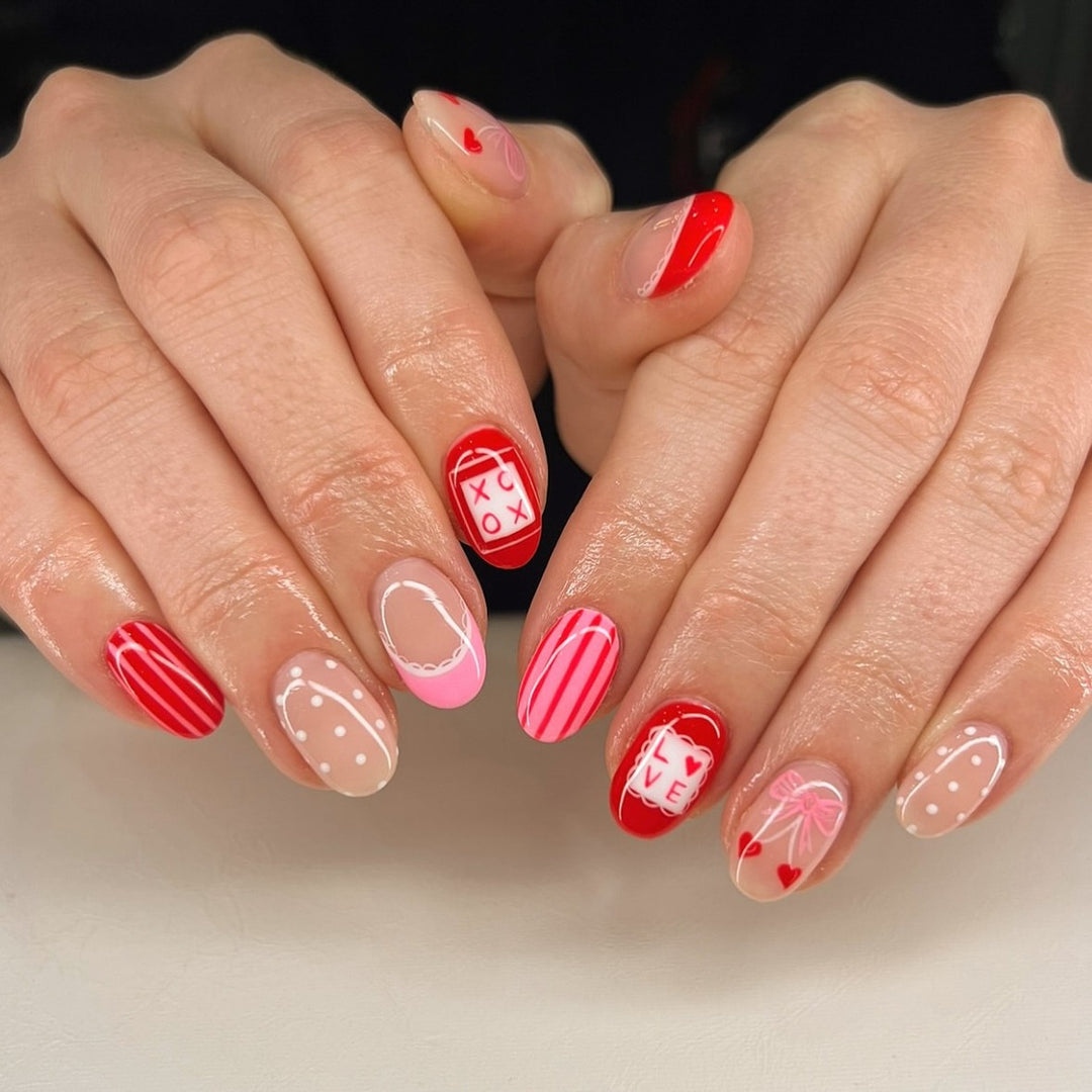 Festliches Nagelkunstdesign Karnz