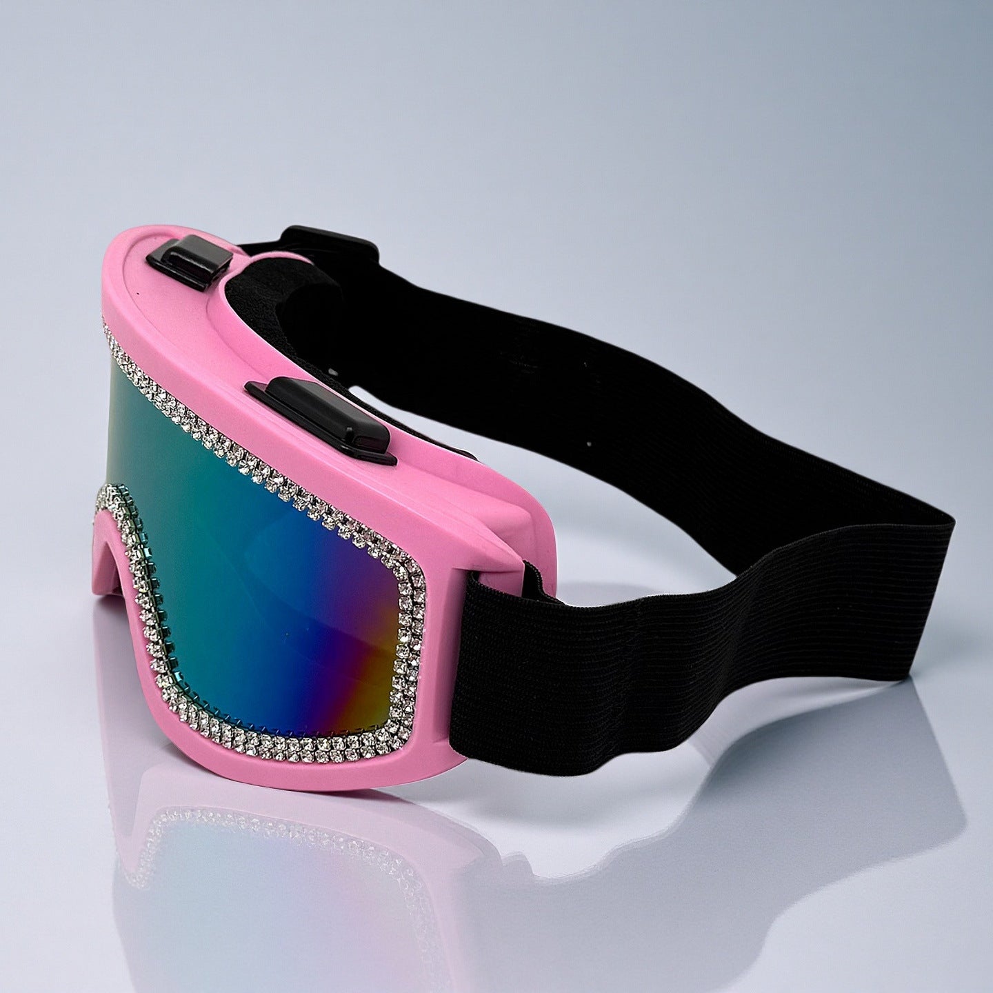 Damen Glamouröse Skibrille Karnz