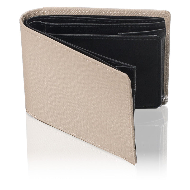 Premium strukturiertes Leder-Wallet Karnz