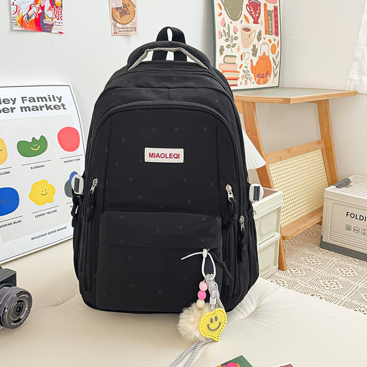Verspielt gepunktetes Design Rucksack Karnz