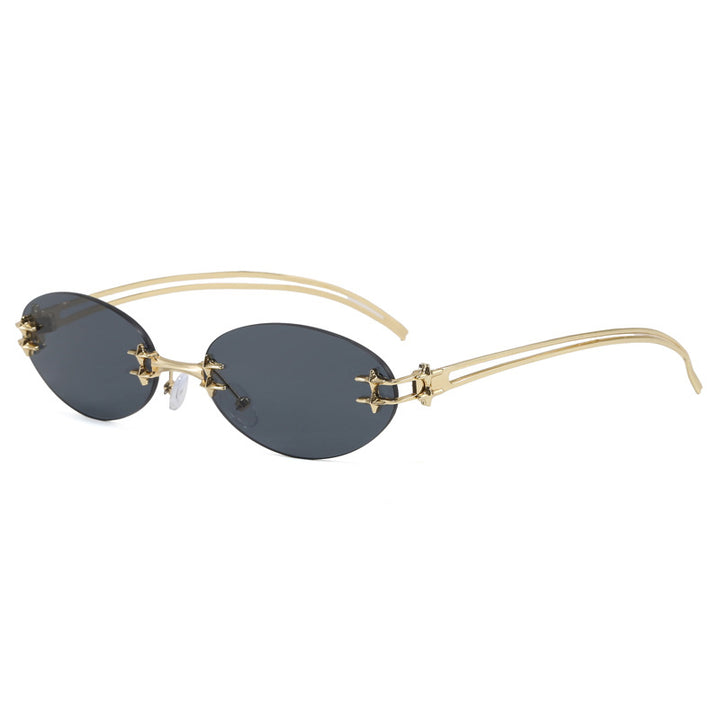 Modische Sonnenbrille mit Schmalem Rahmen und Trendigem Design Karnz